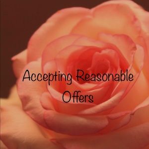 Accepting Reasonable Offers—Make me an offer on your likes today!!!